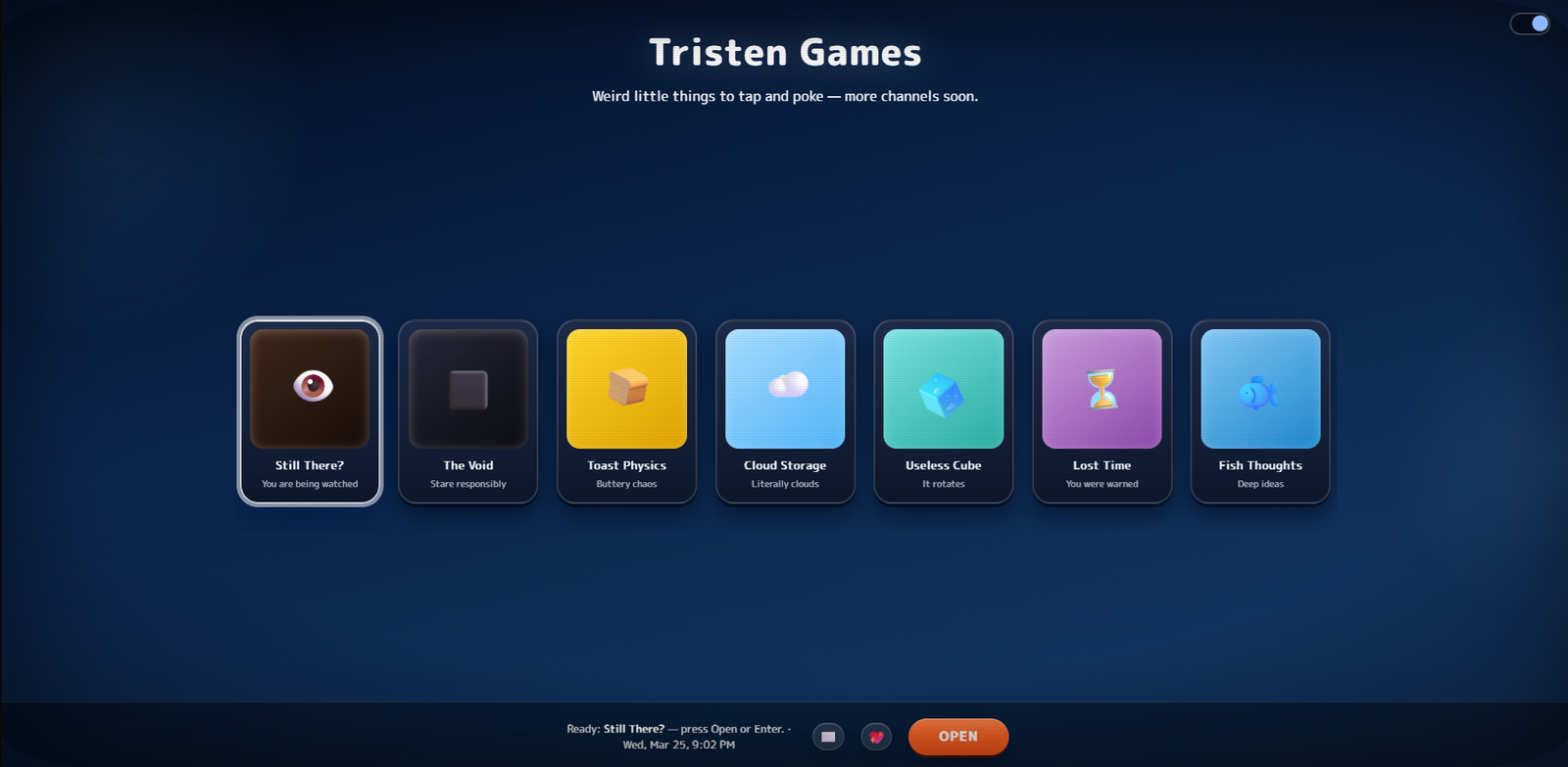 Tristen Games Screenshot
